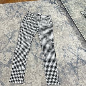 Girls dogtooth pants